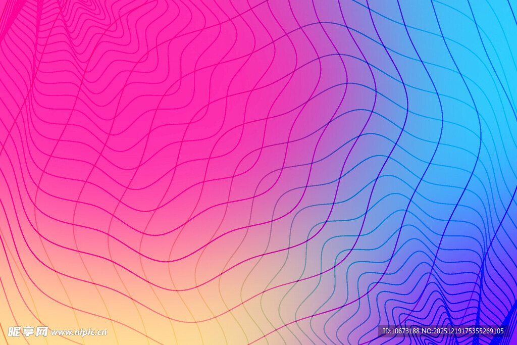 渐变色彩抽象纹理背景图