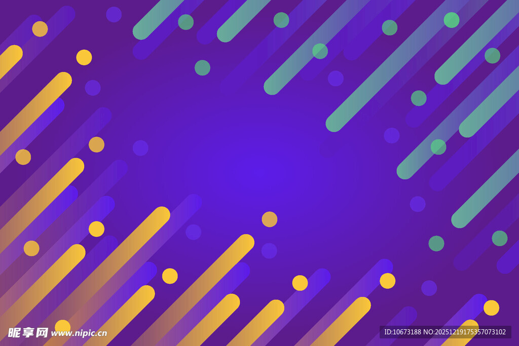 炫彩线条几何背景图案