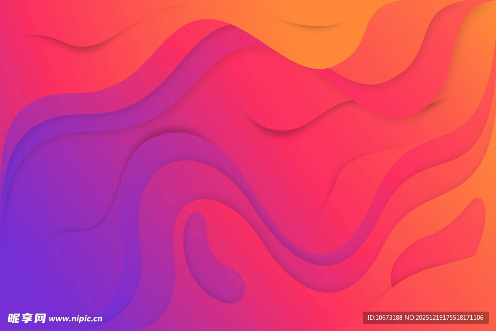 渐变色彩动感抽象背景