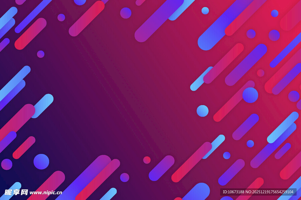 炫彩几何线条背景图案