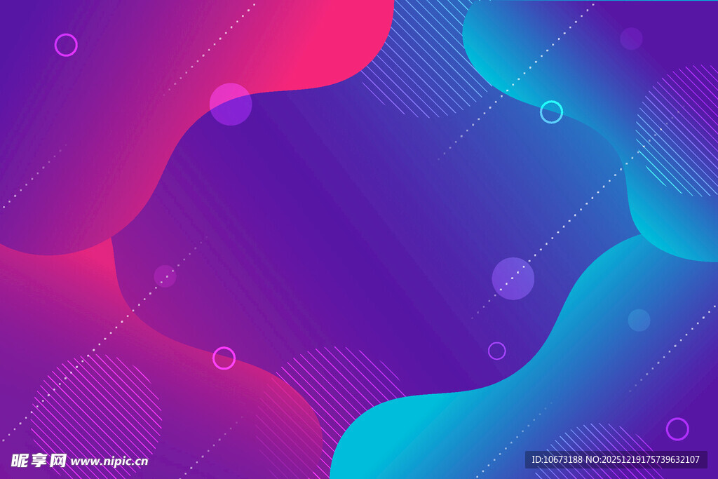 渐变流体抽象背景图案