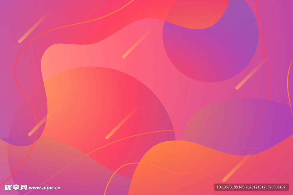 渐变流体抽象背景图案