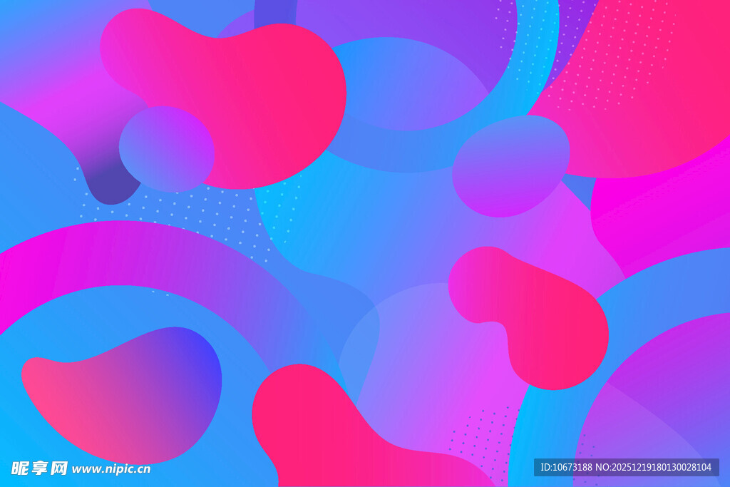 多彩流体抽象背景图案