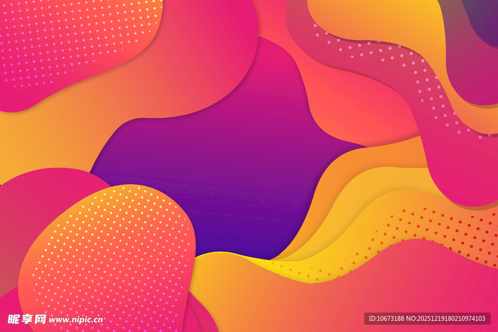 多彩流体抽象背景图案
