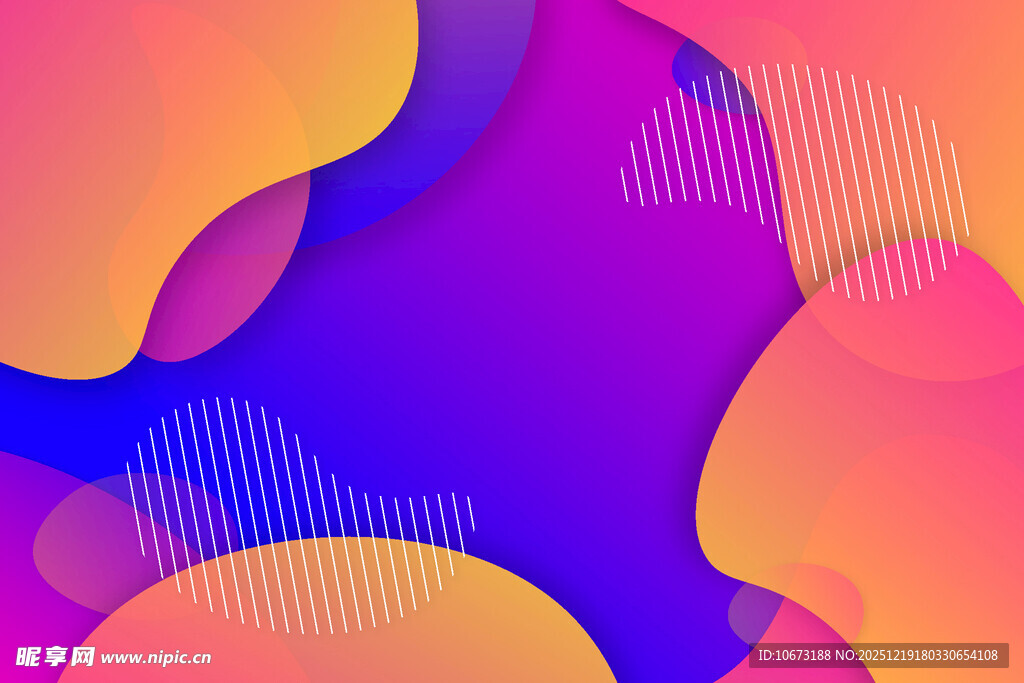 多彩流体渐变抽象背景图