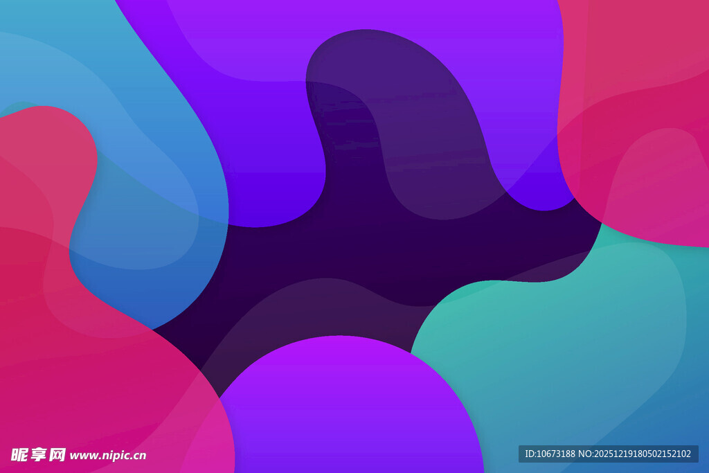 多彩抽象流体图案背景