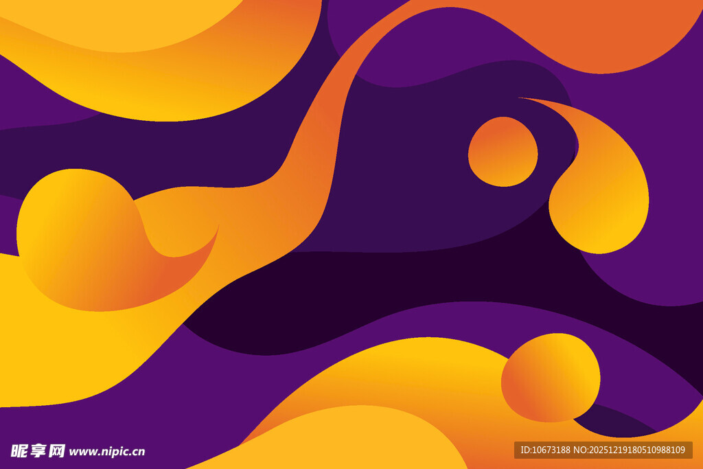 炫彩抽象流体图案背景