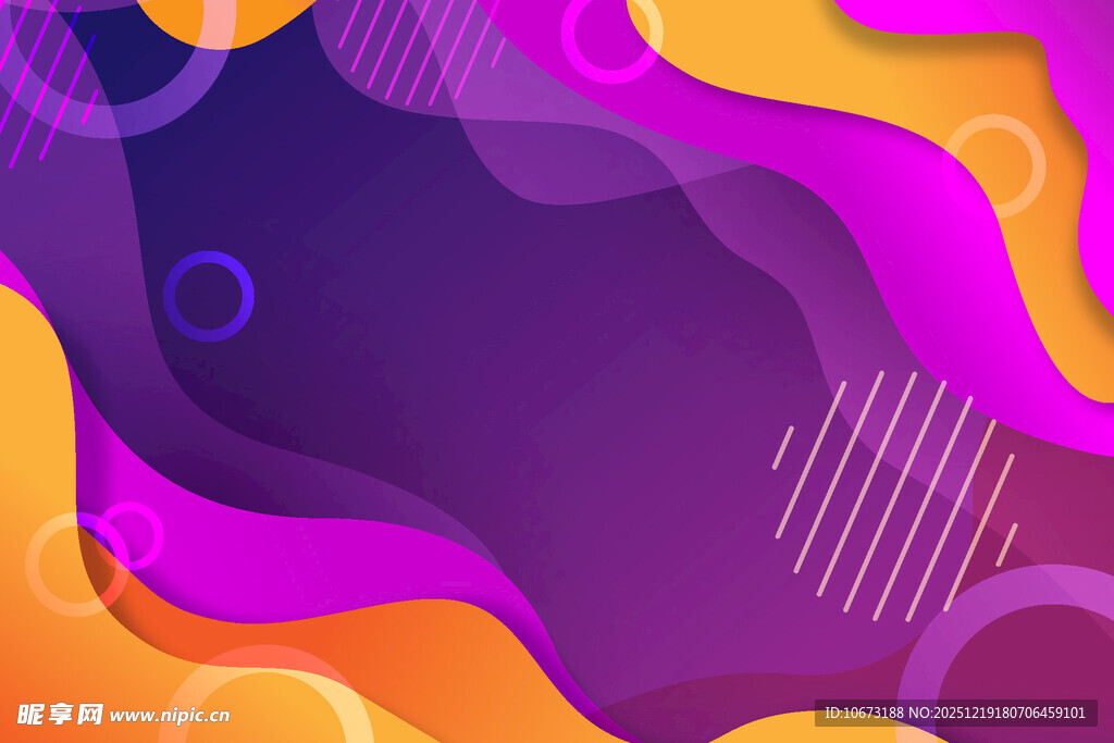 炫彩流体渐变抽象背景图