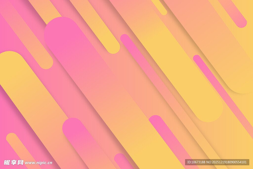 渐变色彩几何条纹背景图