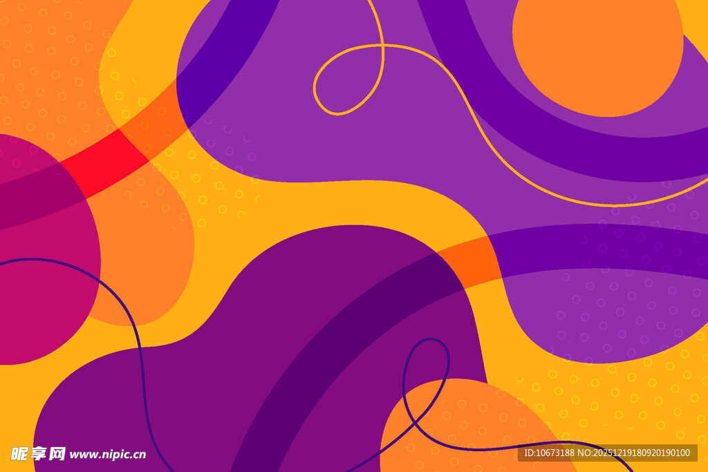 多彩抽象流体图案背景