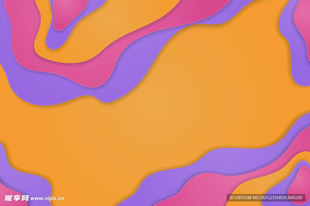 多彩波浪纹理背景图案