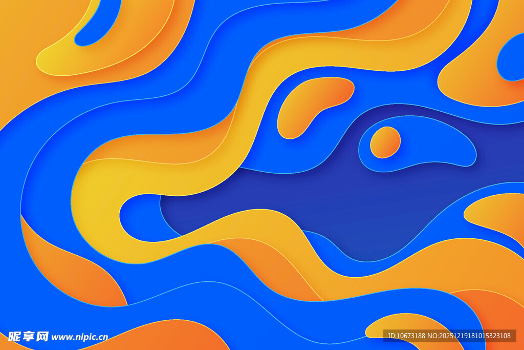 抽象流体渐变图案背景