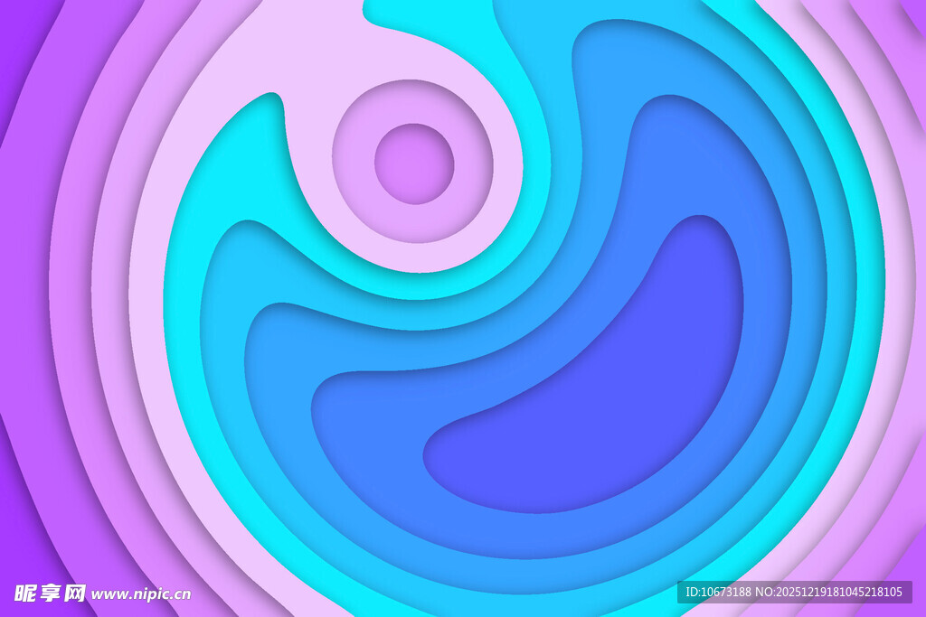 梦幻渐变流体图案背景