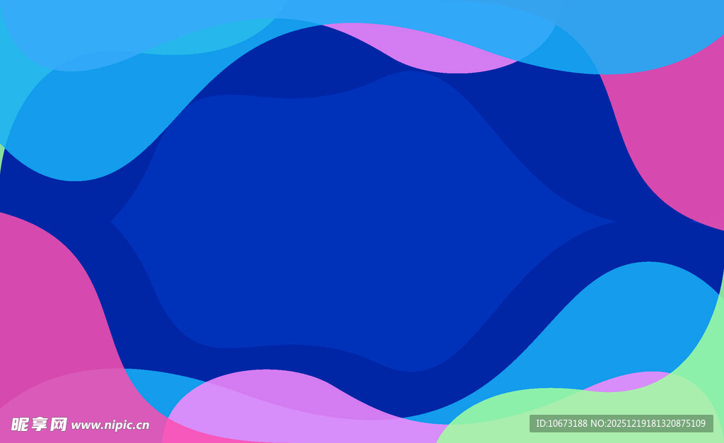 多彩流体抽象背景图案