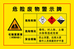 危险废物 警示牌