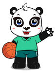 熊猫篮球小子活力满满