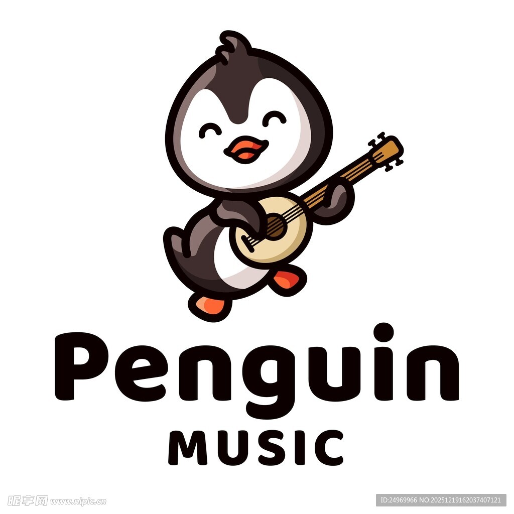 企鹅音乐标志形象