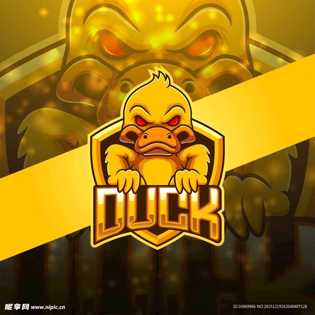 金色鸭子游戏标志