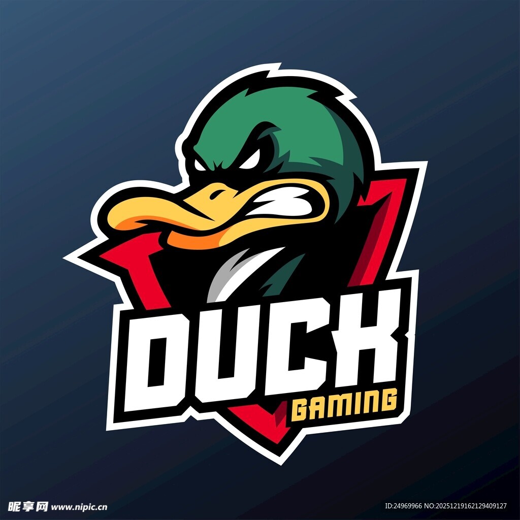 鸭子游戏战队标志