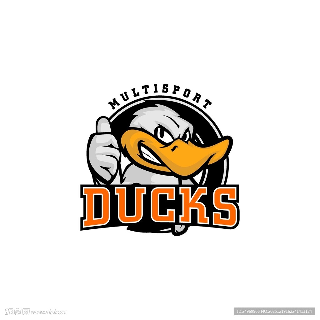 安纳海姆小鸭队标志