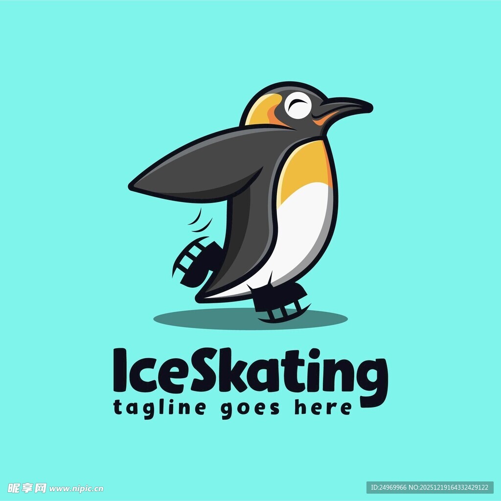 滑冰企鹅
