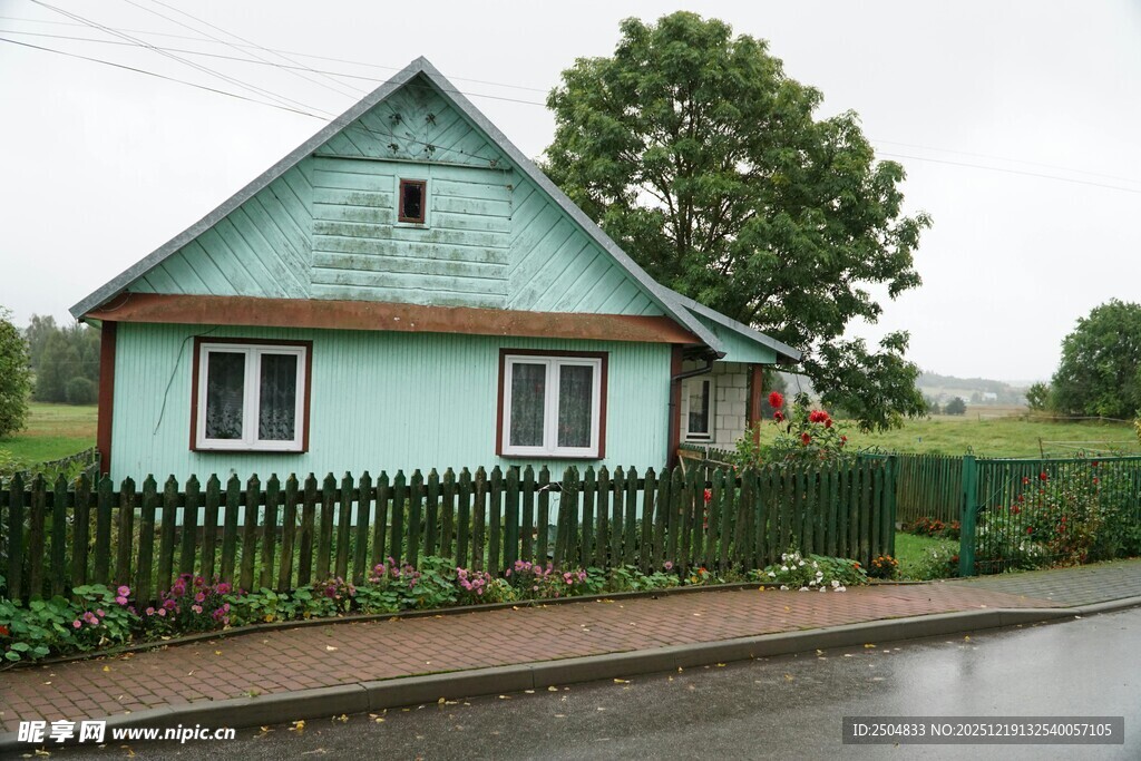 乡村绿屋 宁静田园景致