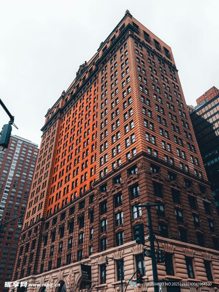 纽约熨斗大厦独特外观