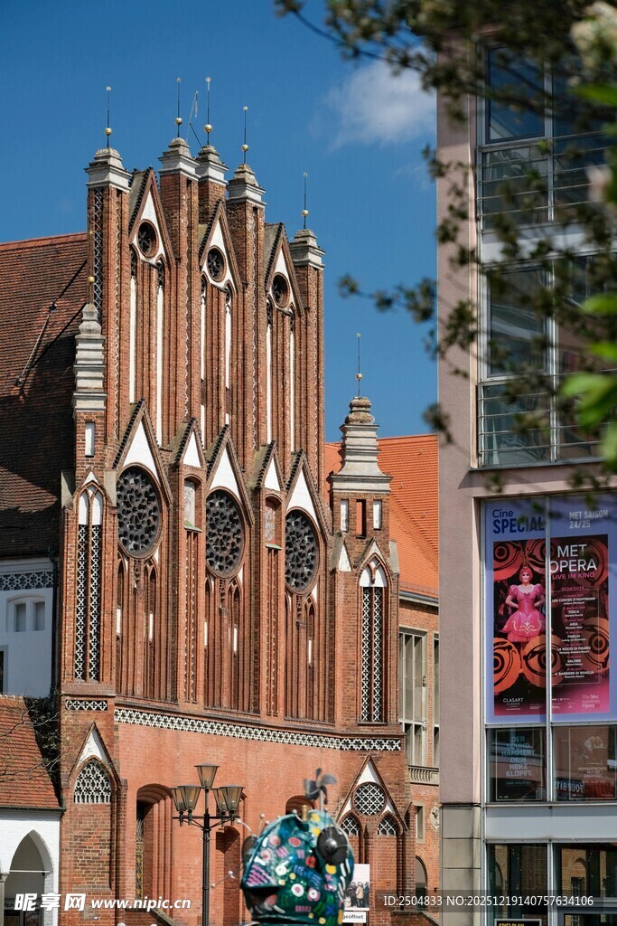  洲风格建筑街景
