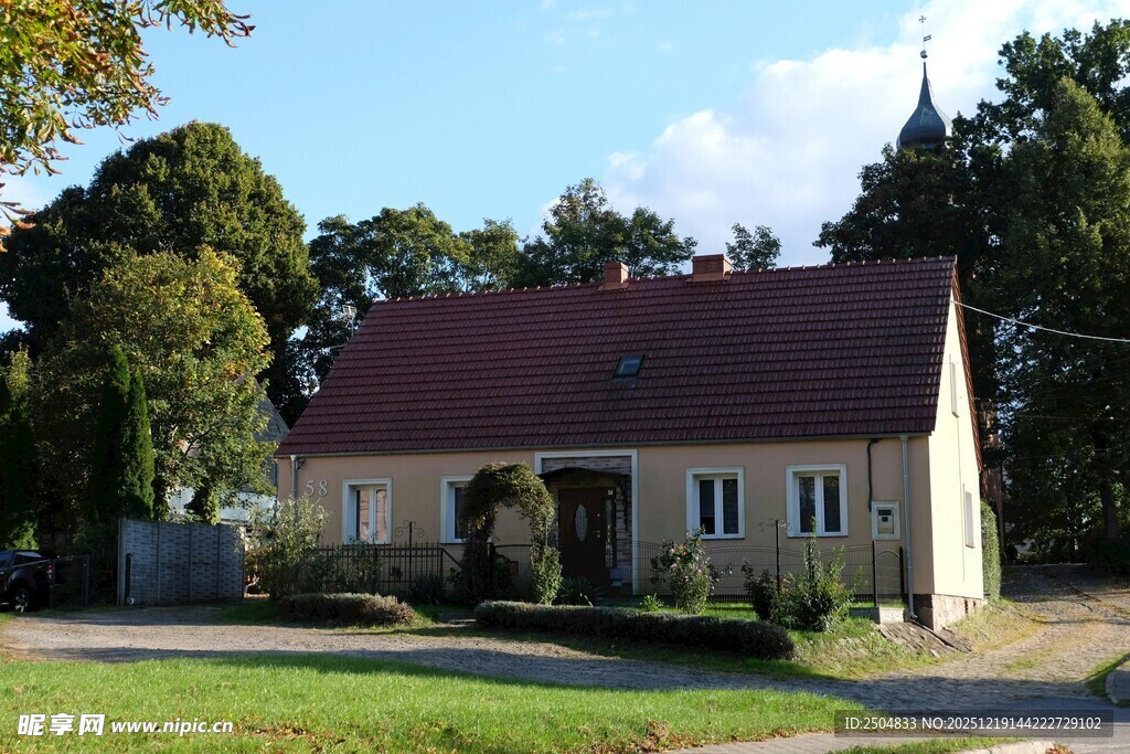 乡村独栋小屋 宁静景致
