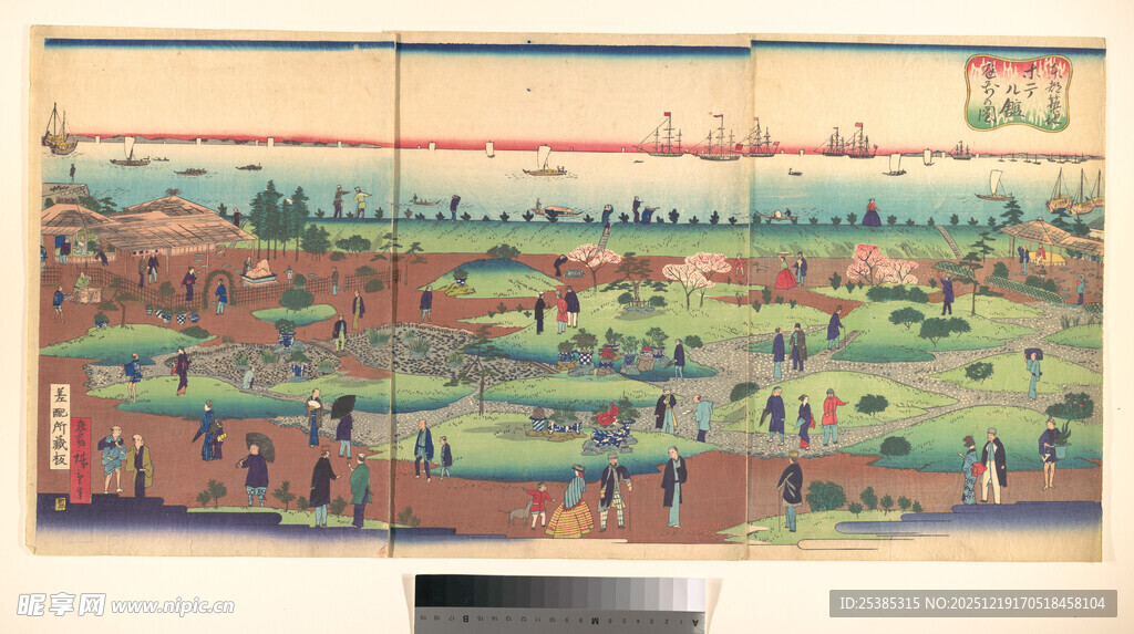 古代市井生活场景图