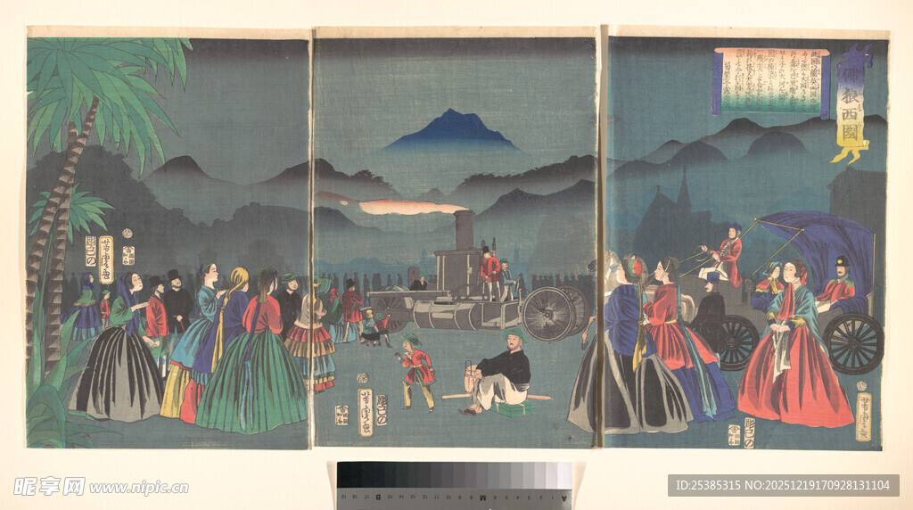 古代热闹场景人物画作