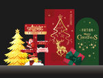 圣诞美陈 节日氛围感
