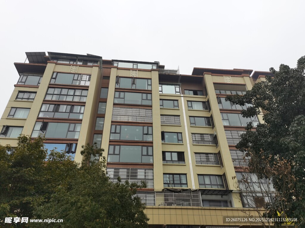 多层住宅建筑外观