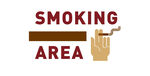 吸烟区标识