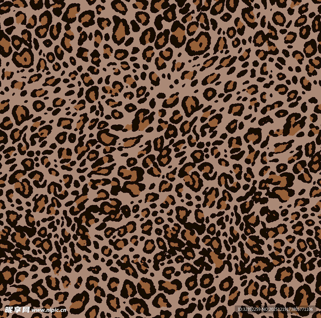 豹纹图案纹理