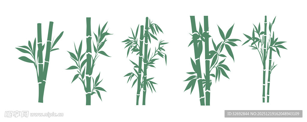竹子图案