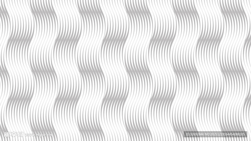 白色波浪曲线背景