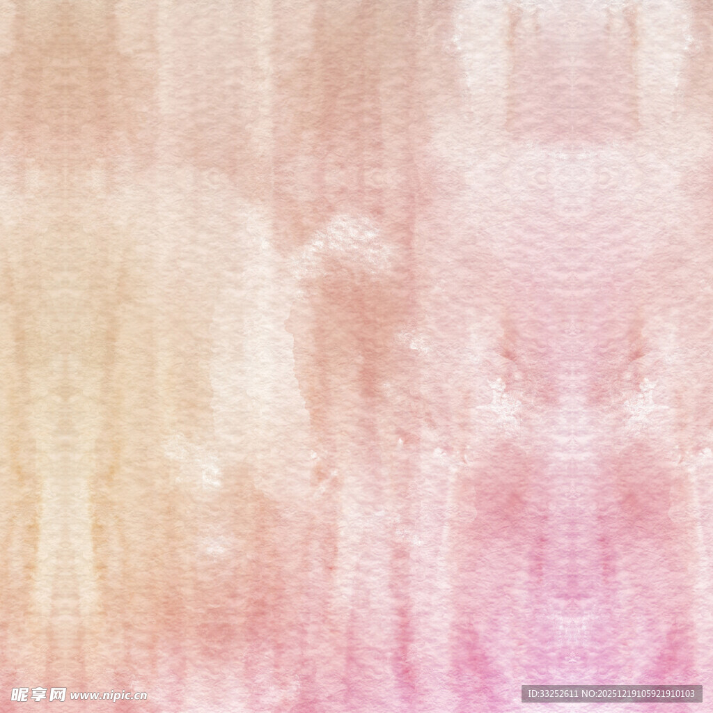 梦幻粉色系水彩纹理背景