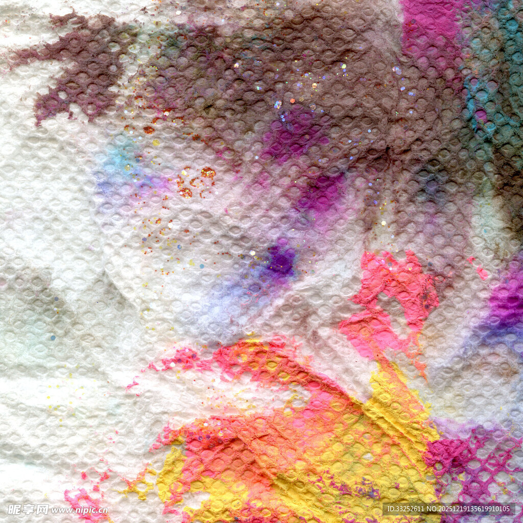 多彩抽象水彩纹理图案