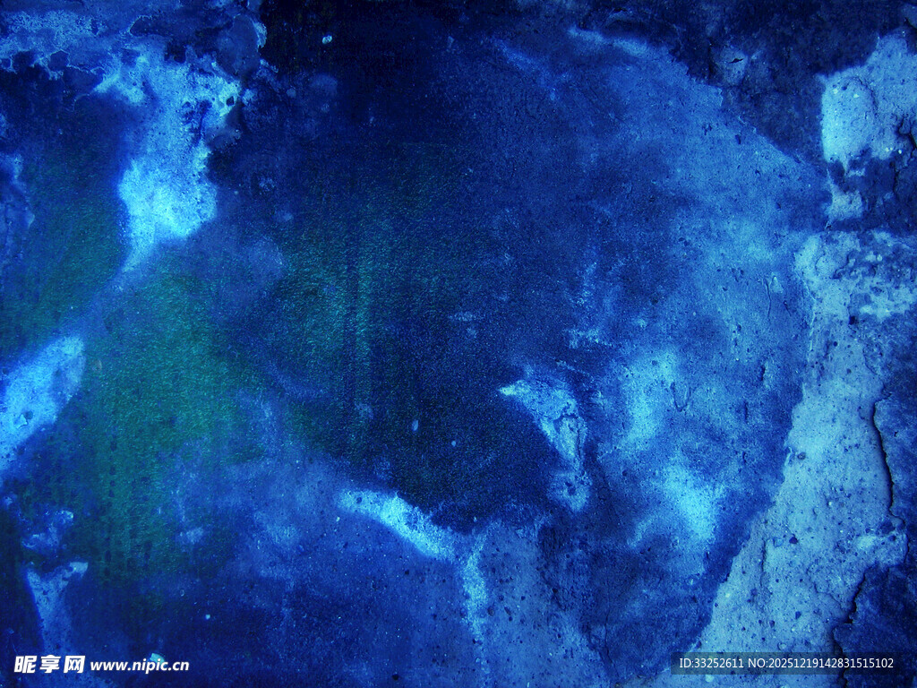 梦幻蓝色抽象纹理图案