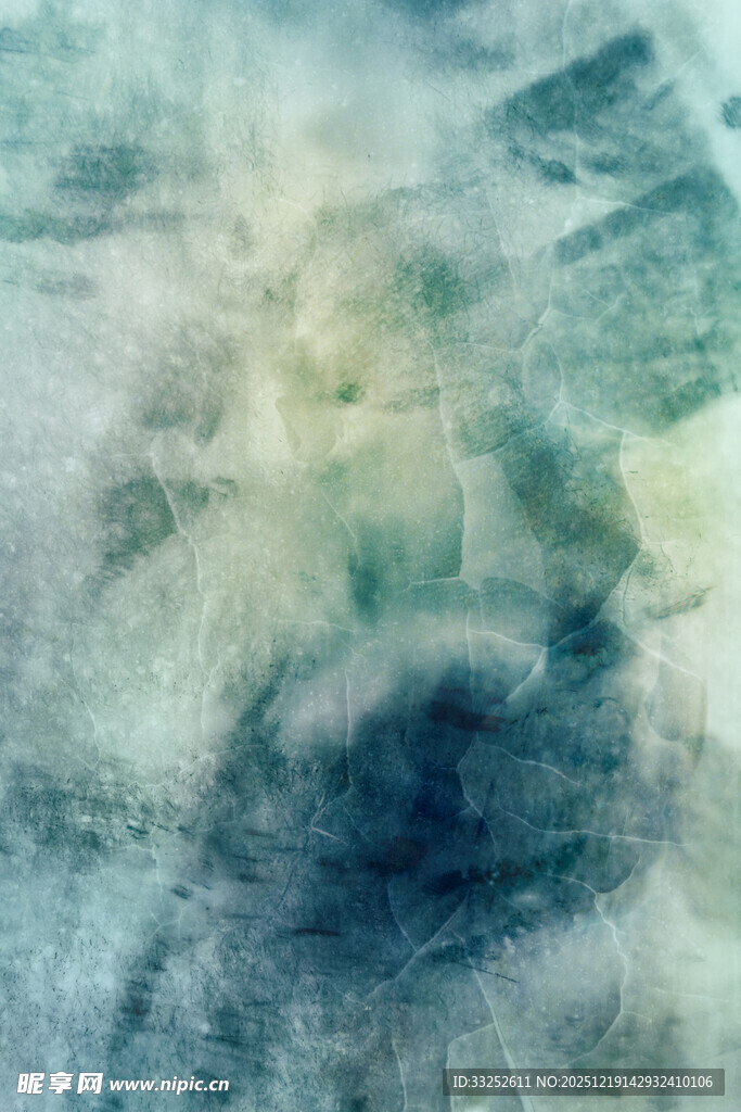 抽象水彩纹理画面