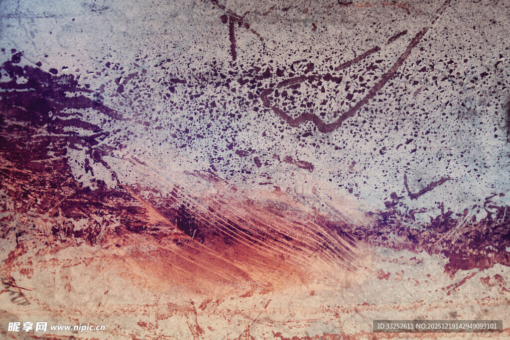 抽象多彩纹理背景图