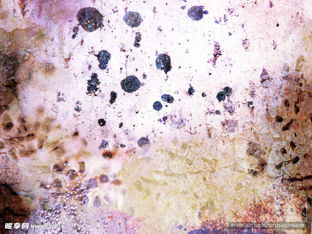 抽象水彩斑点艺术纹理