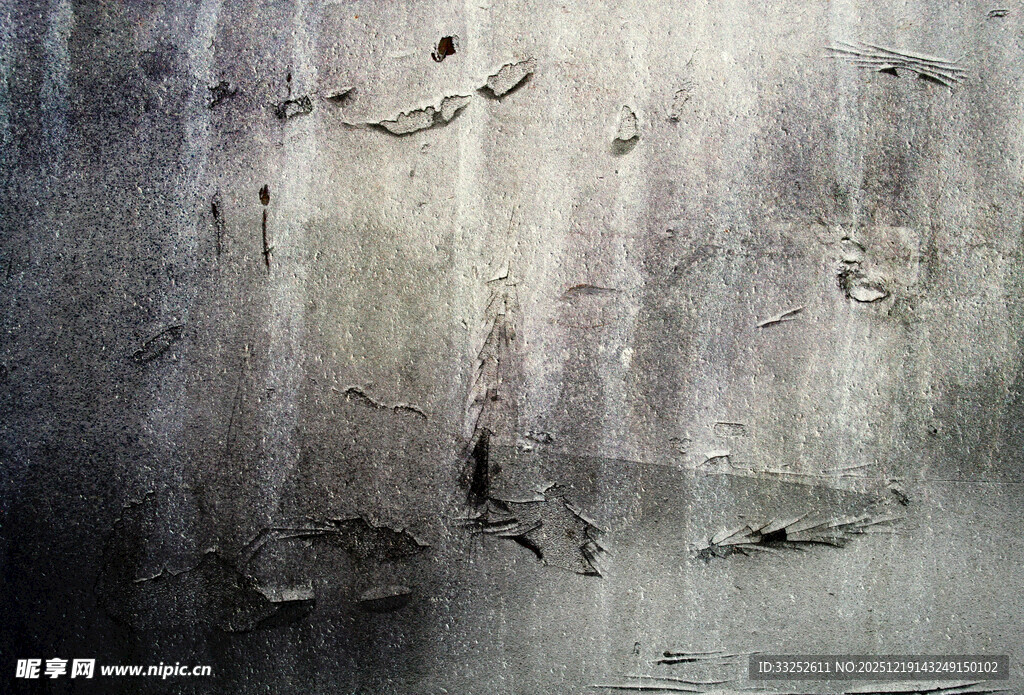 斑驳陈旧的水泥墙面