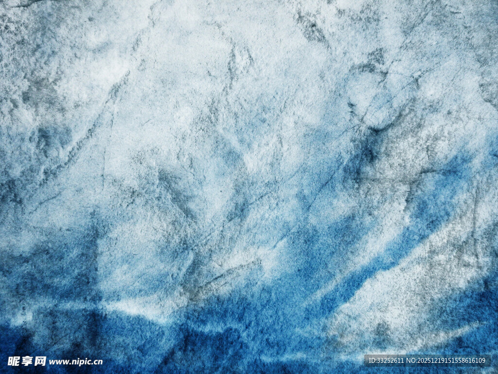 蓝色抽象纹理背景图