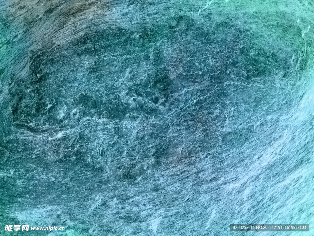 蓝绿色纹理抽象背景图