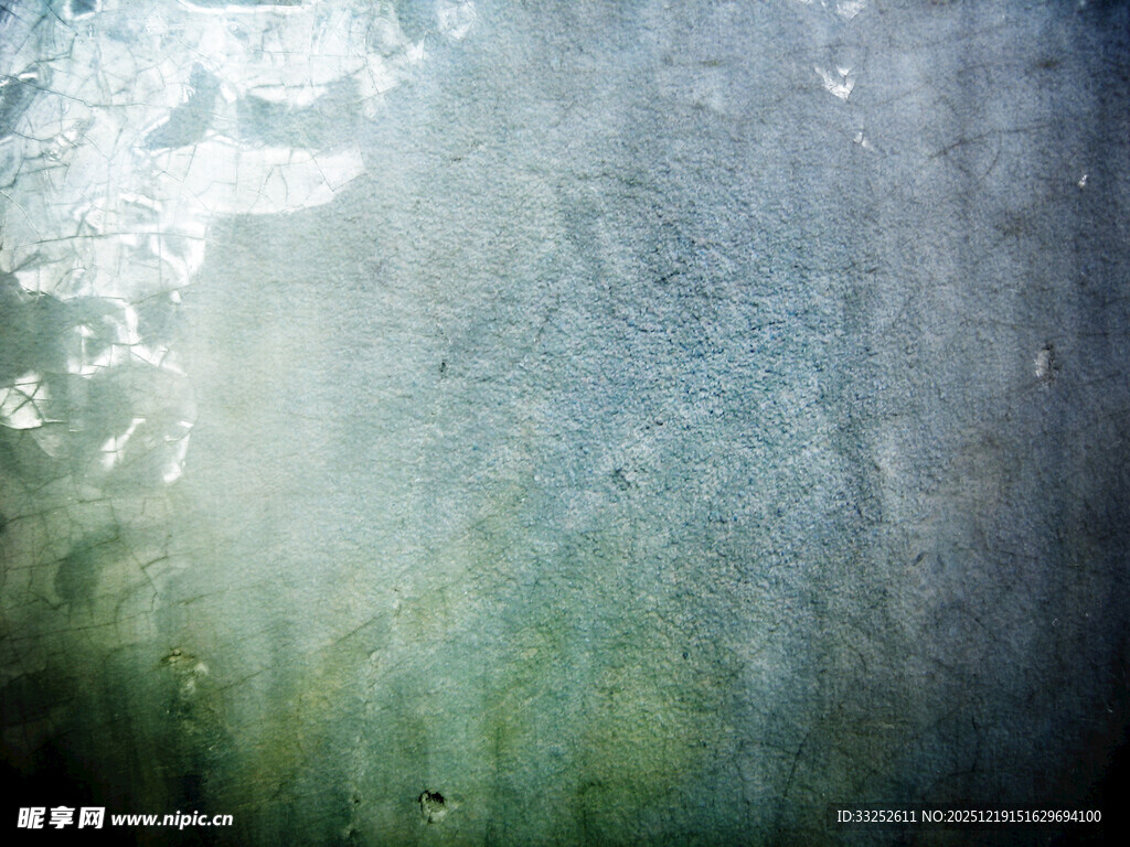 复古质感的青绿色纹理背景