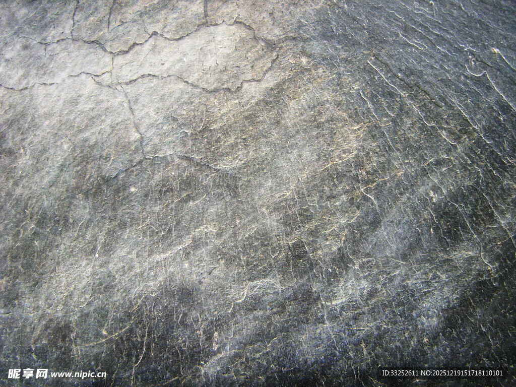 粗糙纹理的灰色岩石表面