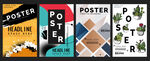 多彩海报设计素材展示