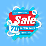 大促折扣优惠海报